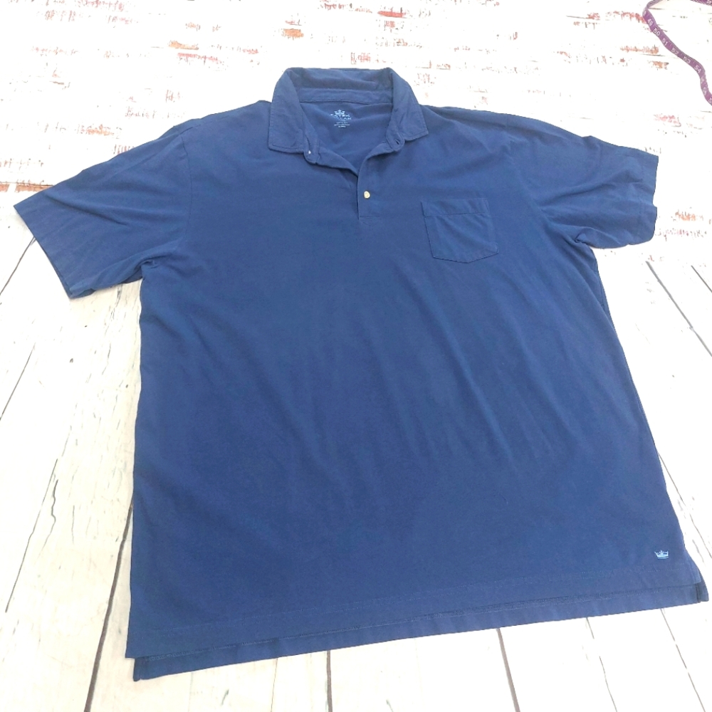 Peter Millar Seaside Wash front pocket short sleeve polo